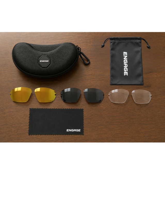 NEW. Engage Fusion Eyewear | 3+ Interchangeable Color Lenses