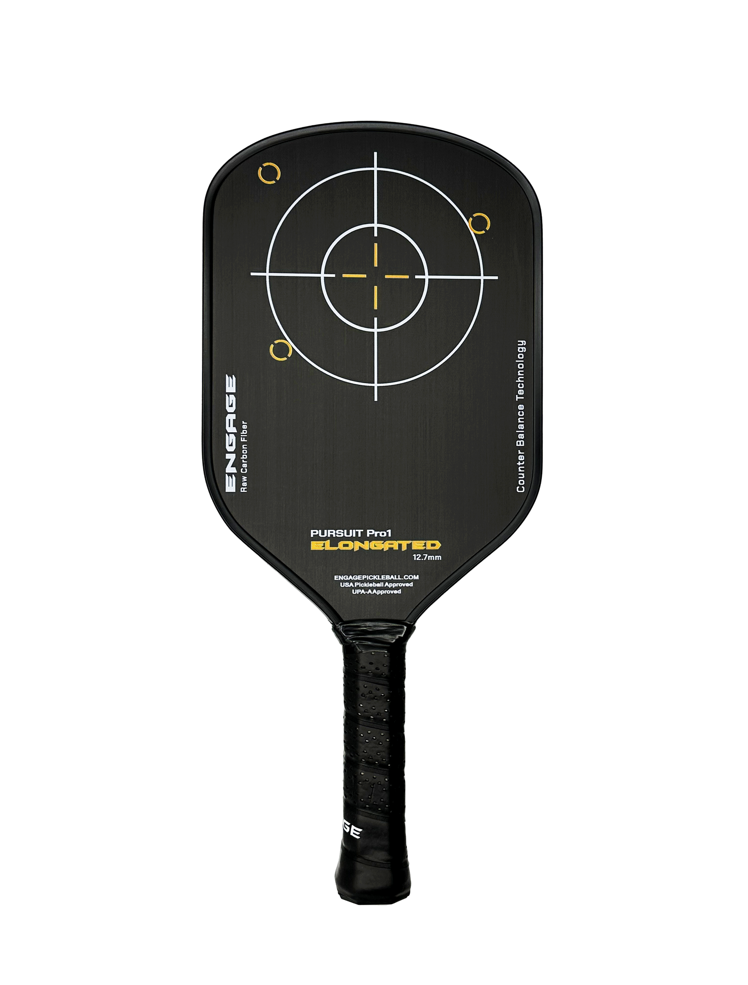 Pursuit Pro1 Elongated 12.7 Power Series | Raw Carbon Fiber (UHSPA)