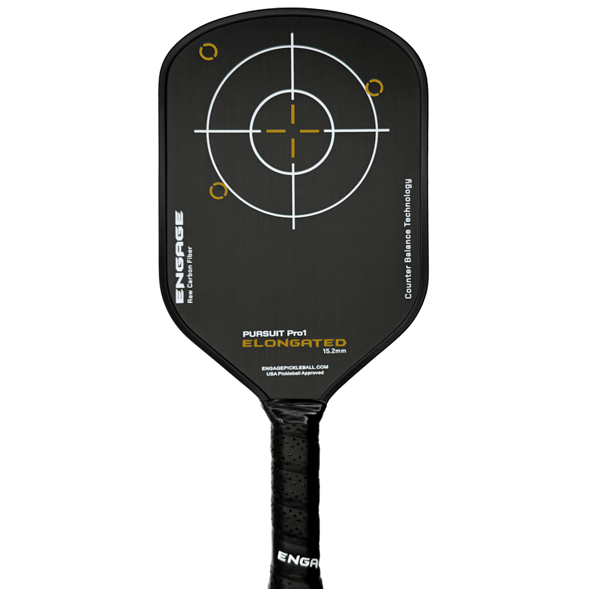 NEW GRAPHIC. Pursuit Pro1 Elongated 15.2 Power Series | Raw Carbon