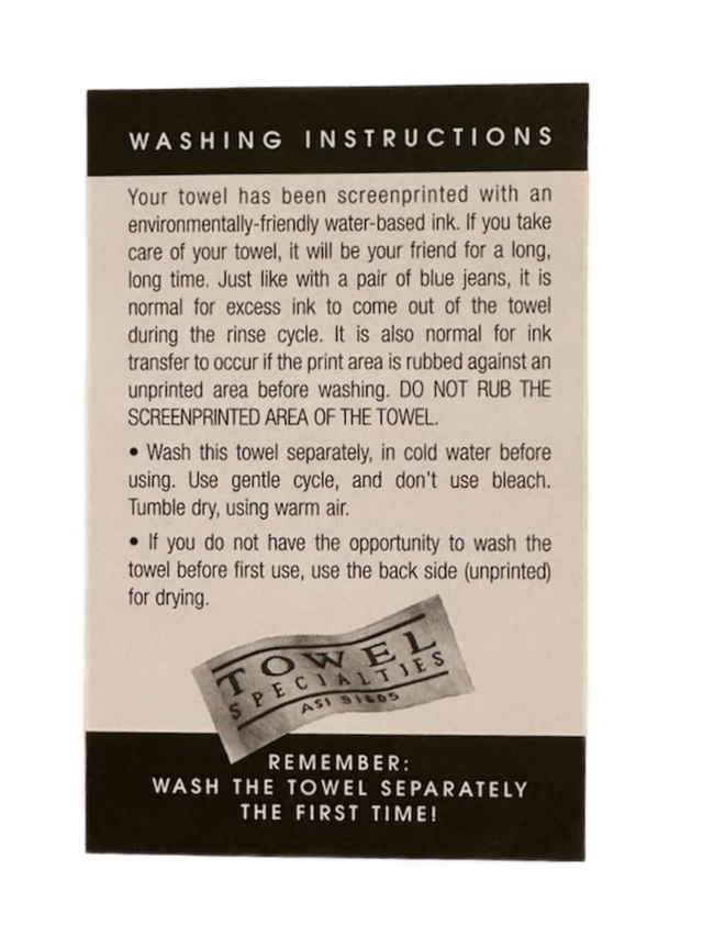 Micro-film Moisture Wicking Pickleball Towel