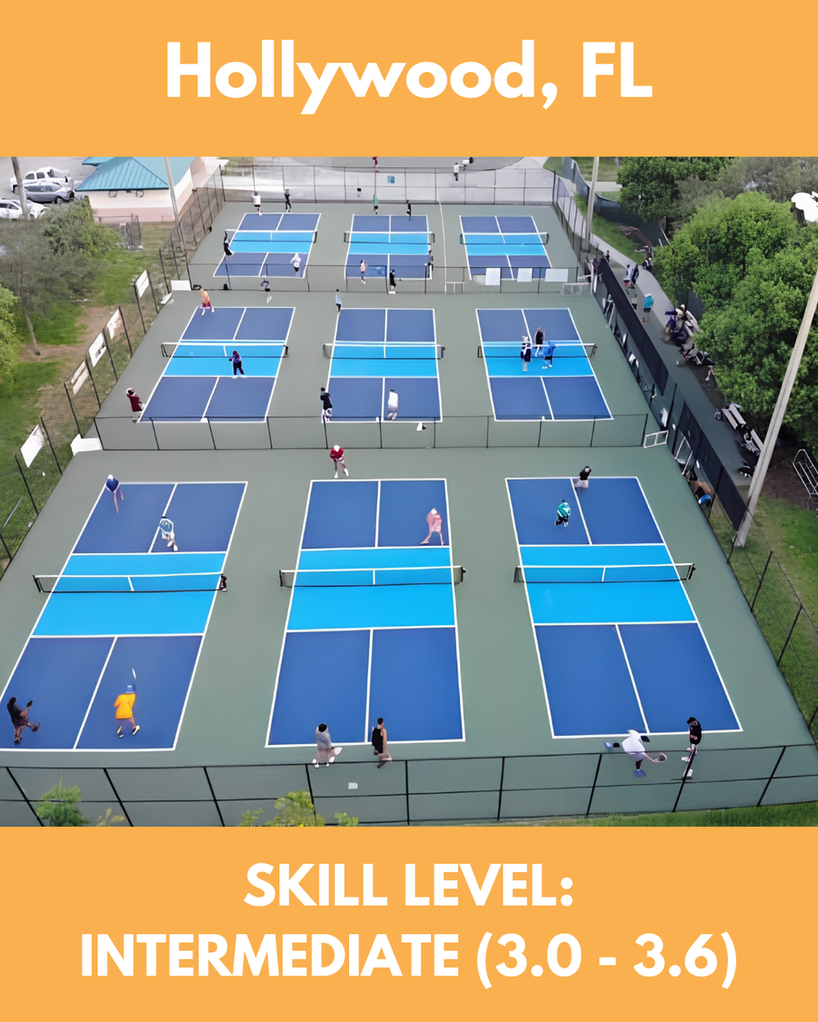 January 30-31, 2027 (Hollywood, FL)   Skill levels 3.0-3.6 (Intermediate)