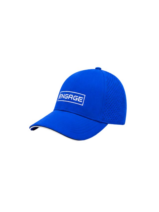 NEW. Engage Half Mesh Embroidery Hat