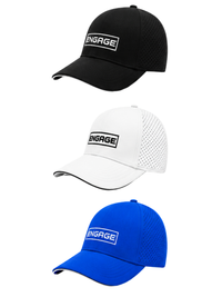 NEW. Engage Half Mesh Embroidery Hat