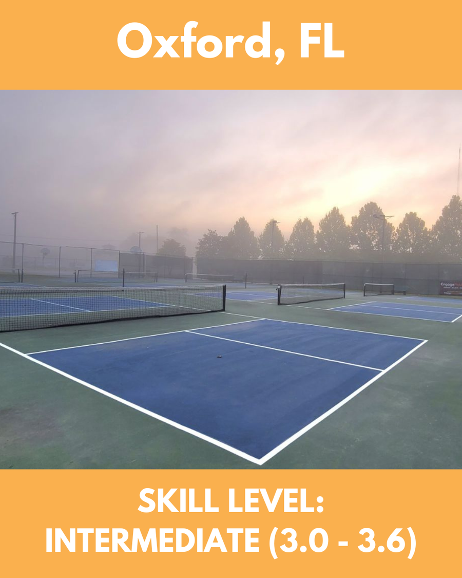 December 19-20, 2026 (Oxford, FL)   Skill levels 3.0-3.6 (Intermediate)