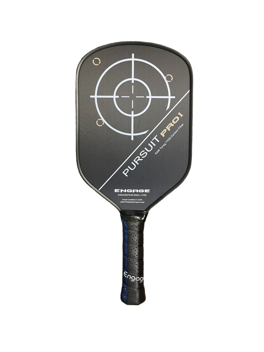 NEW. Pursuit Pro1 Power Series | Raw T700 Carbon Fiber – EngagePickleball