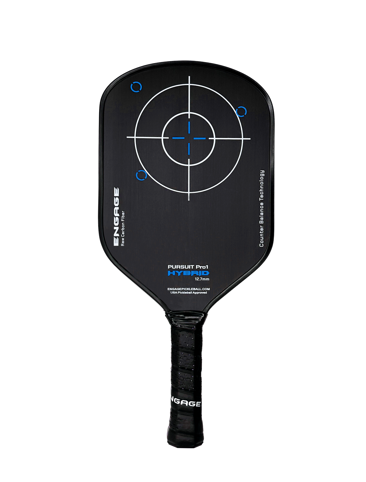 SLIGHTLY USED. NEW GRAPHIC. Pursuit Pro1 Hybrid 12.7 Power Series | Raw Carbon Fiber