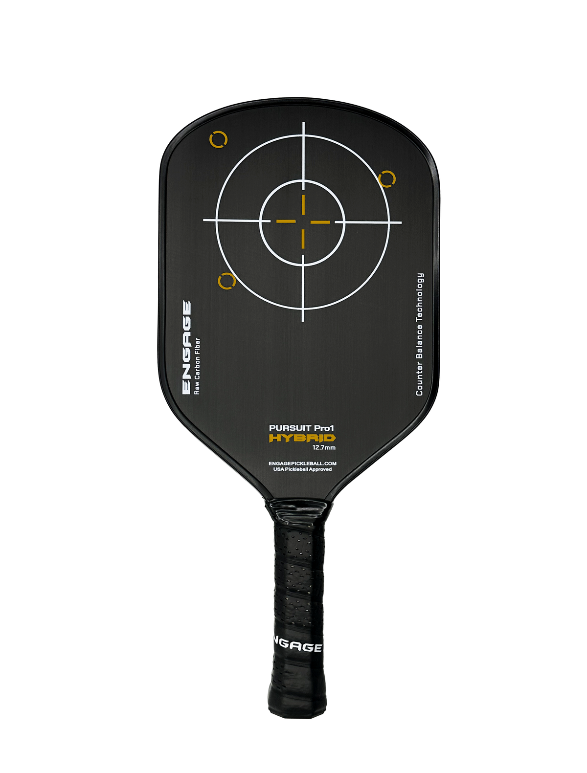 SLIGHTLY USED. NEW GRAPHIC. Pursuit Pro1 Hybrid 12.7 Power Series | Raw Carbon Fiber