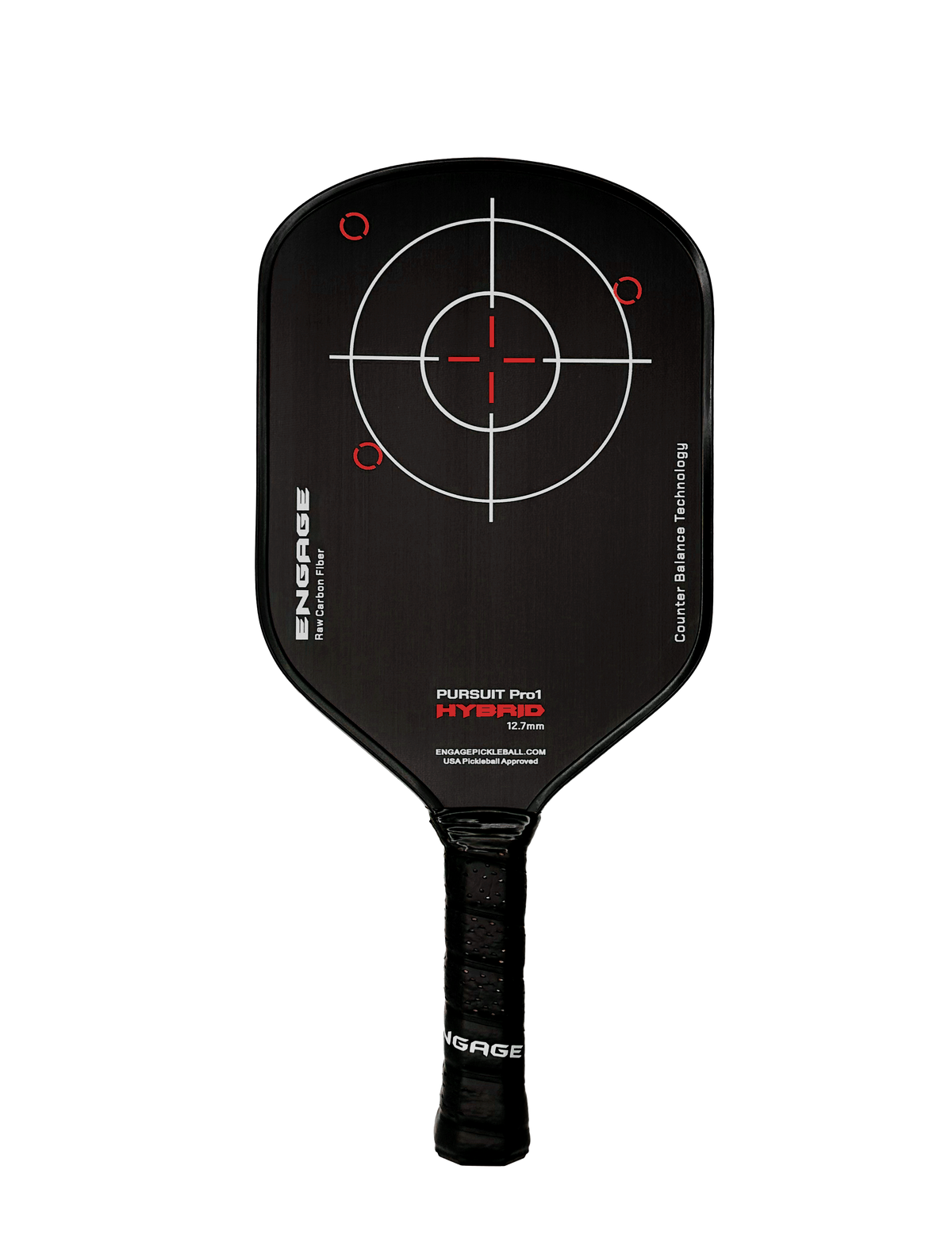 SLIGHTLY USED. NEW GRAPHIC. Pursuit Pro1 Hybrid 12.7 Power Series | Raw Carbon Fiber