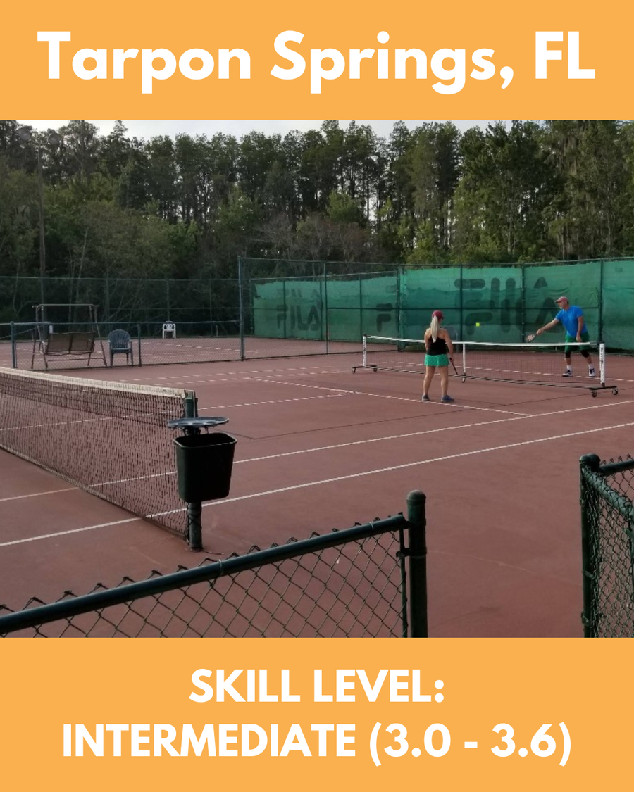 November 7-8, 2026 (Tarpon Springs, FL)   Skill levels 3.0-3.6 (Intermediate)
