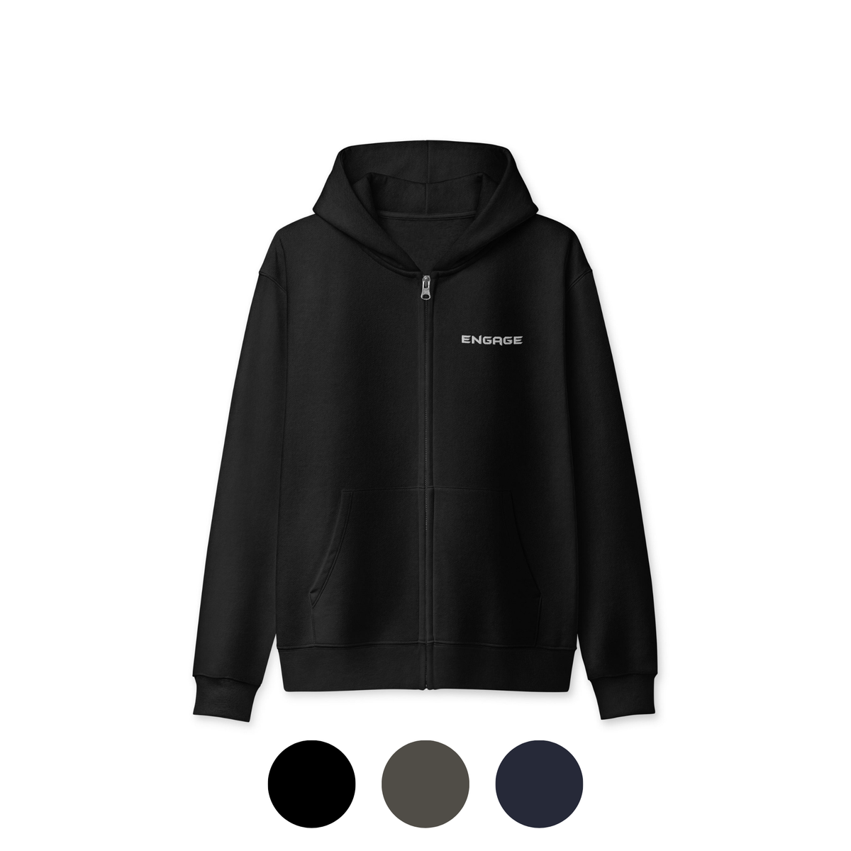 Unisex Signature Full Zip Hoodie