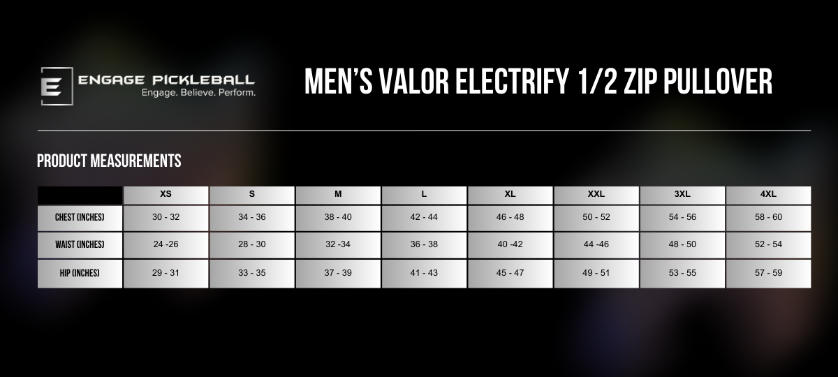 Men's Valor Electrify 1/2 Zip Pullover