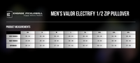 Men's Valor Electrify 1/2 Zip Pullover